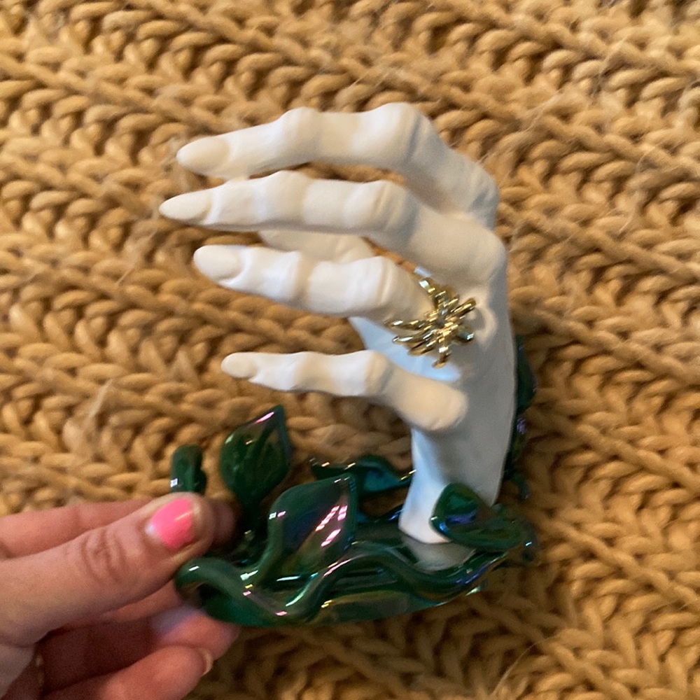 Bath and Body works creepy hand soap holder